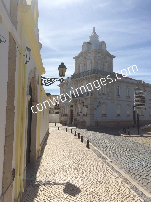 Beautiful old church built within the old town of Faro Portugal