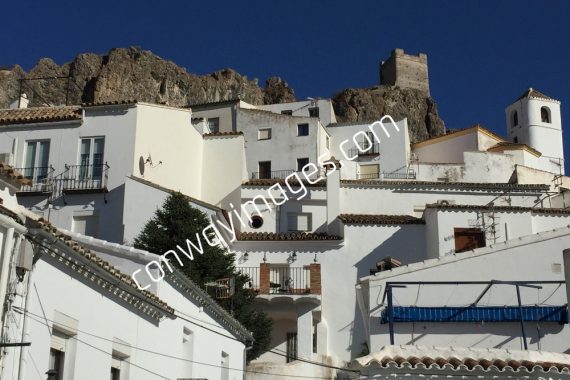 Sahara de la Sierra village in Andalucia